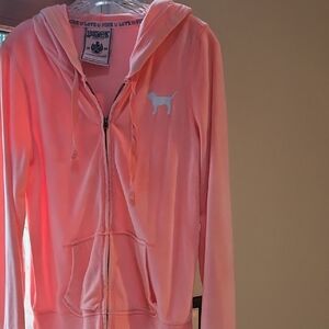 PINK Victoria's Secret Coral Hoodie